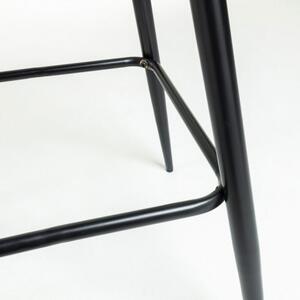 NOLITE BLACK BAR barová židle tmavě šedá