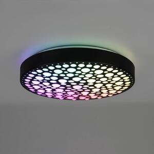 LED stropní světlo Chizu Ø 40,5cm stmívací RGB