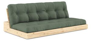 Zelená rozkládací pohovka 196 cm Base – Karup Design