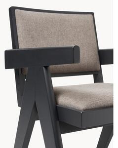 Polstrovaná židle s područkami Sissi