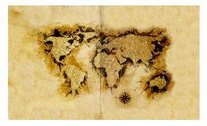 Fototapeta - Mapa světa - zlatokopové 450x270 + zdarma lepidlo
