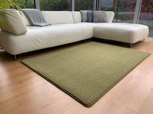 Kusový koberec Udine zelený 50x80 cm