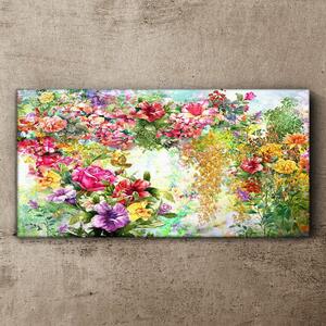 Obraz na plátně Obraz na plátně Abstrakce květiny příroda