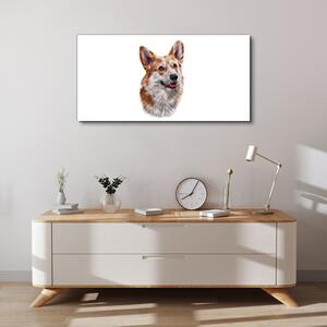 Obraz na plátně Obraz na plátně Abstraktní zvířecí pes