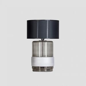 4concepts Designová stolní lampa UMBRIEL ANTHRACITE BLACK Barva: Stříbrná