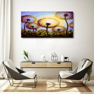 Obraz na plátně Obraz na plátně Abstrakce květiny tupé