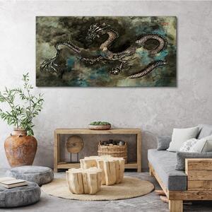 Obraz na plátně Obraz na plátně Asijské fantazie draka