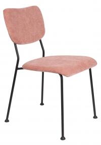 ZUIVER BENSON židle růžová