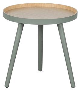 Zelený Dřevěný konferenční stolek Sasha 41 × 41 × 40,5 cm WOOOD
