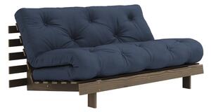 Tmavě modrá rozkládací pohovka 160 cm Roots – Karup Design