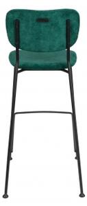 ZUIVER BENSON barová židle zelená