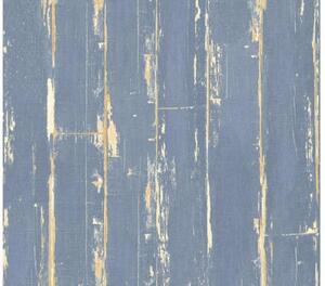 Vliesová tapeta na zeď Il Decoro 36856-3 | 0,53 x 10,05 m | modrá, hnědá | A.S. Création