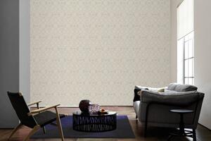 A.S. Création | Vliesová tapeta na zeď Versace 37049-3 | 0,70 x 10,05 m | krémová, béžová