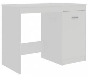 Psací stůl se zásuvkami a skříňkou 140x50 cm Dekorhome Bílá