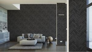 A.S. Création | Vliesová tapeta na zeď Versace 37051-4 | 0,70 x 10,05 m | šedá, černá