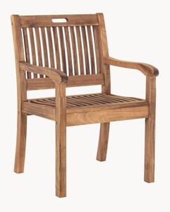 Zahradní židle s područkami z akáciového dřeva Noemi