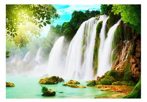 Fototapeta - Krása přírody: Vodopád 350x245 + zdarma lepidlo