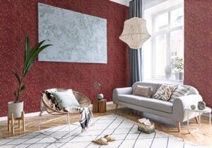 A.S. Création | Vliesová tapeta na zeď Versace 93585-7 | 0,70 x 10,05 m | červená, béžová, hnědá