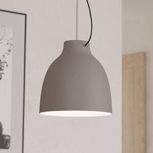 Závěsné svítidlo Camasca, 1 světlo, Ø 28 cm, taupe