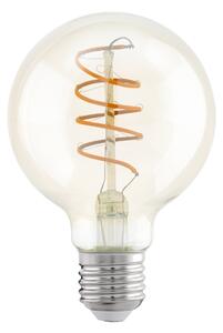 Eglo 110075 Retro Spiral Bulb - LED retro dekorativní žárovka E27, 4W, 2200K, G80 (LED žárovka s teplou barvou světla 2200K)