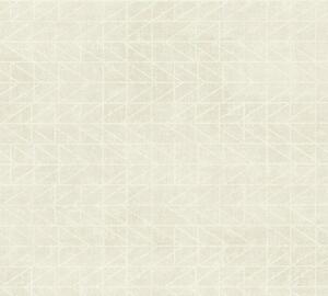 Vliesová tapeta na zeď Dimex 2021 37174-2 | 0,53 x 10,05 m | bílá, krémová | A.S. Création
