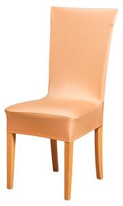 Univerzální elastický potah na židli - Broskvová