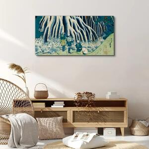 Obraz na plátně Obraz na plátně Vlna vodopády Asie