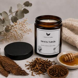 Sójová svíčka - Med & Tabák