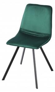 AMSTERDAM VELVET židle zelená
