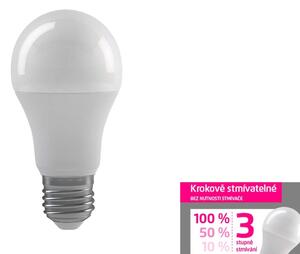 LED žárovka ZL4206 E27, 11,5W - Stmívatelná žárovka klasickým vypínačem 1060lm, 2700K (LED žárovka E27, 3 intenzity svícení, 10% , 50%, 100%)