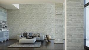 A.S. Création | Vliesová tapeta na zeď Trendwall 37160-1 | 0,53 x 10,05 m | šedá, bílá
