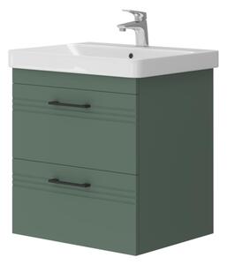 Lavedo Melony Green 60 koupelnová skříňka s umyvadlem