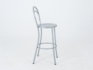 CHAPLIN barová židle bílá
