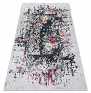 Kusový koberec Květy smetanověbílý 120x170cm