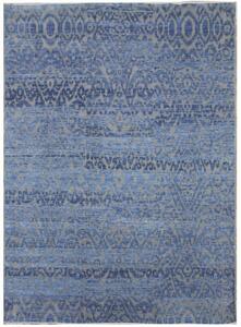 Hans Home | Ručně vázaný kusový koberec Diamond DC-EKT 6 Silver/light blue - 140x200