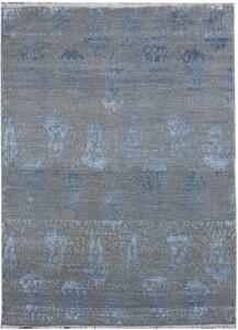 Hans Home | Ručně vázaný kusový koberec Diamond DC-EKT 10 Silver/blue - 140x200