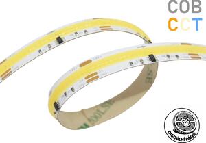 Digitální LED pásek CCT COB, 10mm, 576LED/m, 24VDC, 2700-6500K, IP20