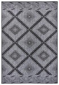 NORTHRUGS - Hanse Home koberce Kusový koberec Twin Supreme 105459 Malibu Night Silver – na ven i na doma - 80x150 cm
