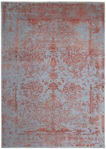 Hans Home | Ručně vázaný kusový koberec Diamond DC-JK ROUND Silver/orange - 140x200