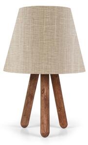 Opviq Stolní lampa Bechos 33 cm béžová/hnědá
