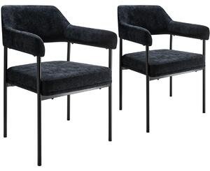 Tectake® Křeslo Doé čalouněné 58 x 62 x 85 cm