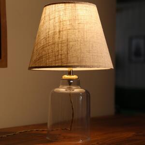 Opviq Stolní lampa Glastor 30 cm béžová