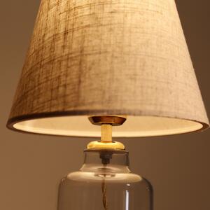 Opviq Stolní lampa Glastor 30 cm béžová