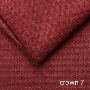 Taburet OSLO | crown 7 tmavě červená