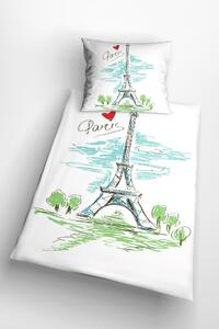 Glamonde 3D povlečení Paris se zipem 140×200 cm
