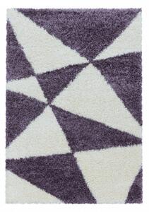 Hans Home | Kusový koberec Tango Shaggy 3101 lila - 80x150
