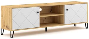 TV stolek Malaga - 183,4x55,5x40 cm | dub artisan