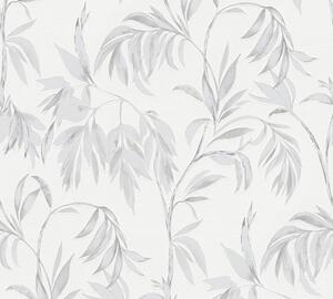 Vliesová tapeta na zeď Attractive 37830-2 | 0,53 x 10,05 m | šedá, bílá | A.S. Création
