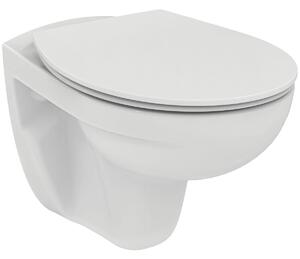Ideal Standard Závěsné WC se sedátkem Tirso, 35 × 52 × 35,5 cm, bez splachovacího kruhu