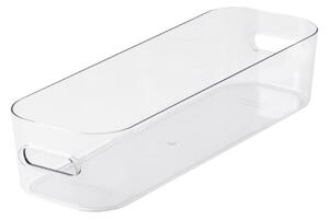 Smartstore COMPACT Úložný box Slim, 29,1 × 9,4 × 6,1 cm, 1,3 l, transparentní